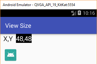 The Correct Android View Size