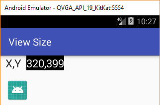 Android Layout Size