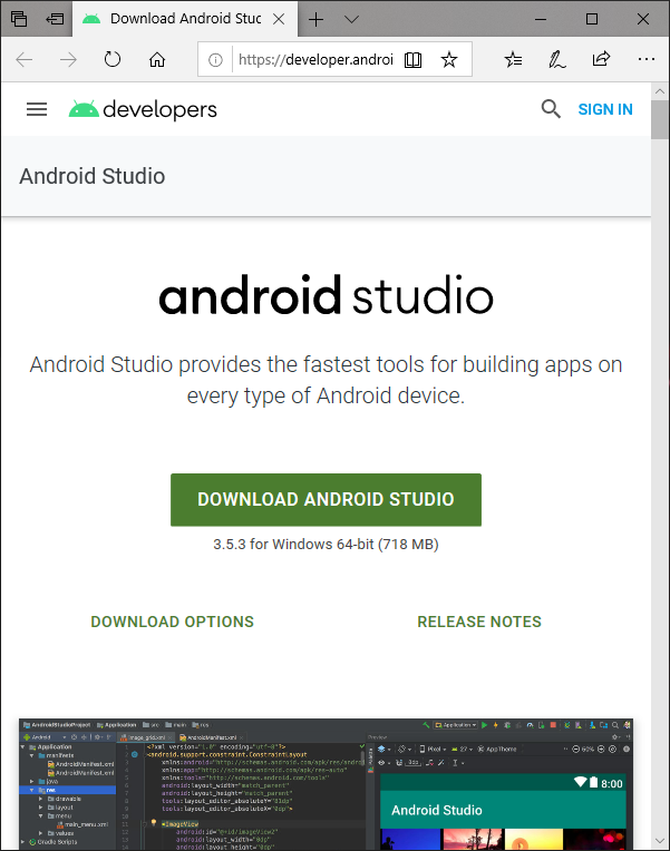 Download Android Studio