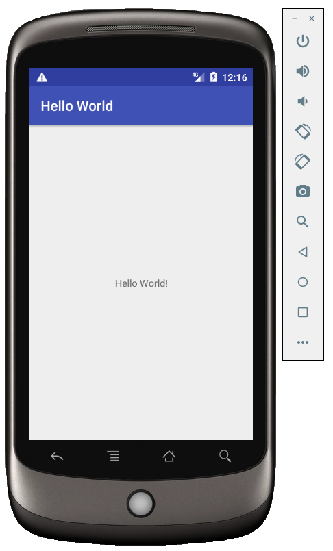 Hello World in Android