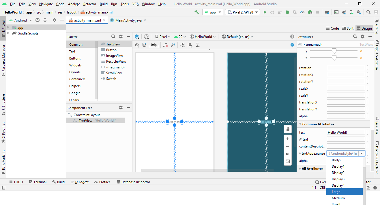 Android Studio IDE