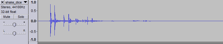 A sound signal