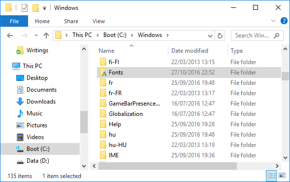 File Explorer