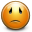 Sad Face Emoji Icon