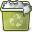 User Trash Full Icon