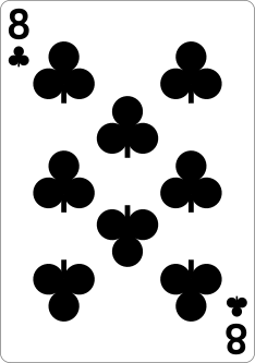 Eight of Clubs