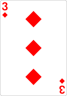 Three of Diamonds