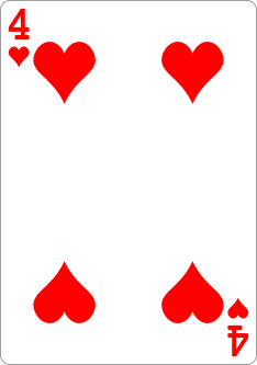 Four of Hearts