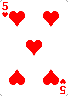 Five of Hearts