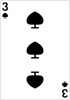 Three of Spades