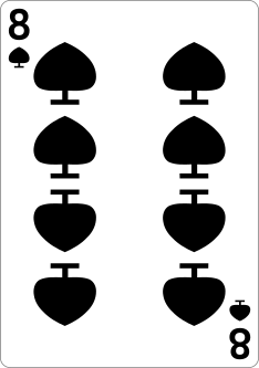 Alternative Eight of Spades