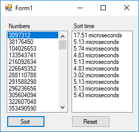 Code execution timing