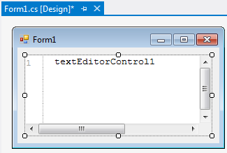 dotNet Edit Control