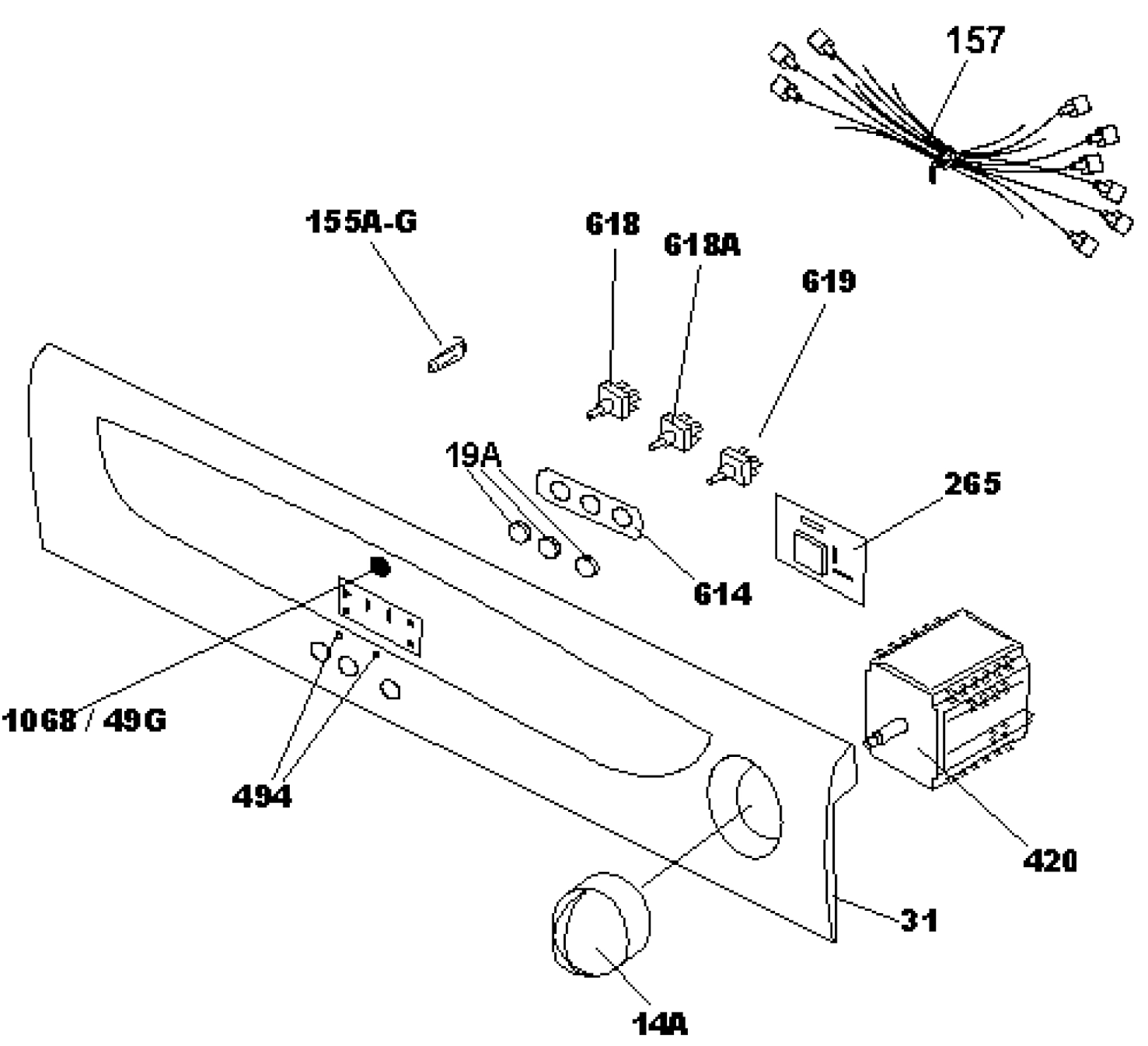 Candy dryer panel