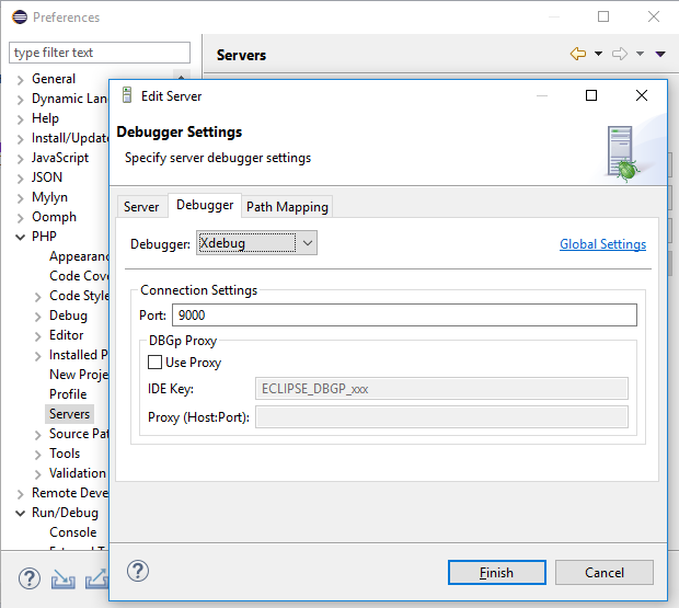 Xdebug in Eclipse