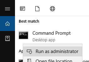 Administrator Command Terminal